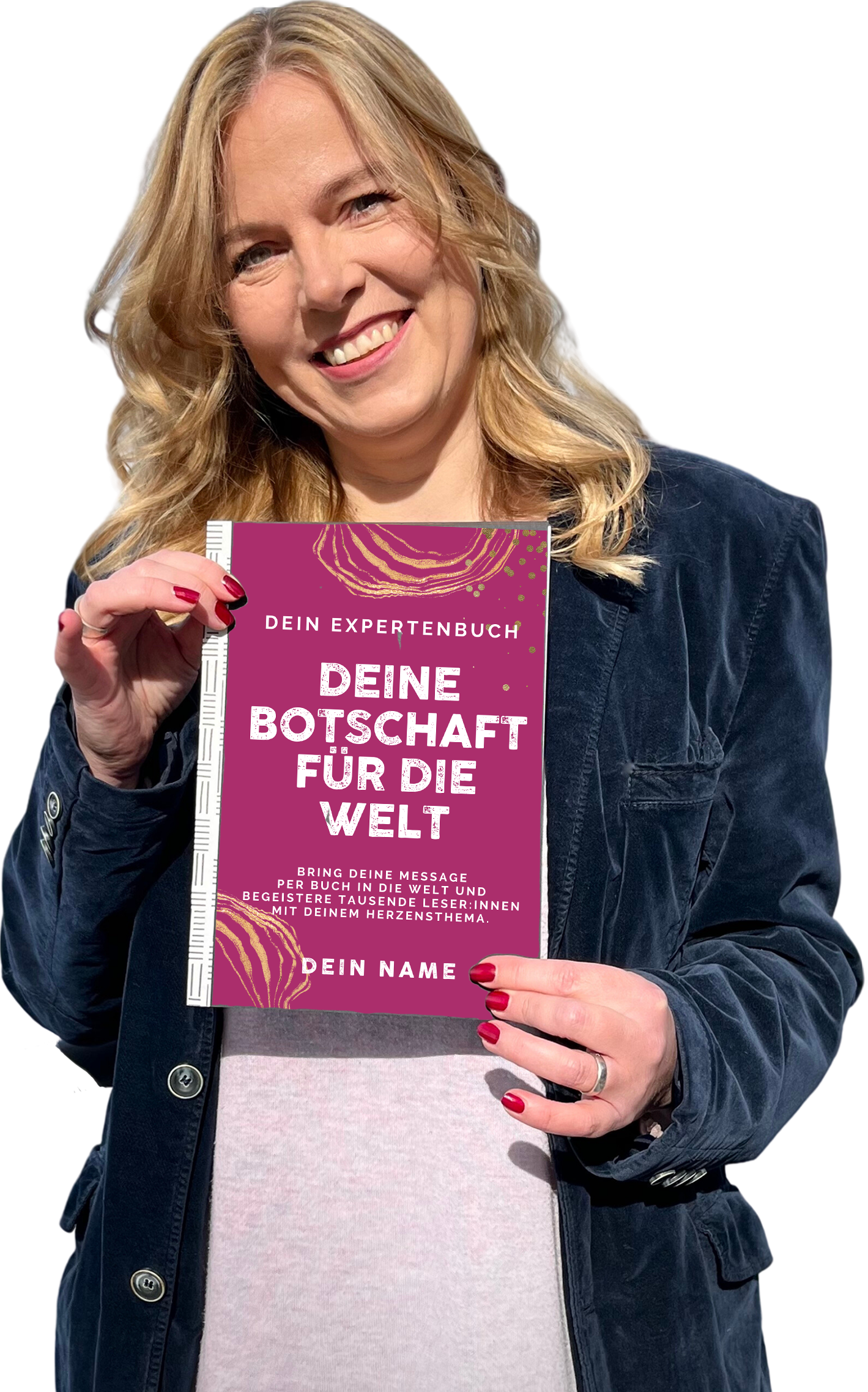 Gela freigestellt mit BlankoCover